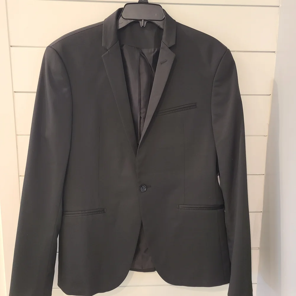 Zara Elegant Black Blazer for Men